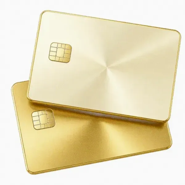 Stacked bank cards — Magic Red