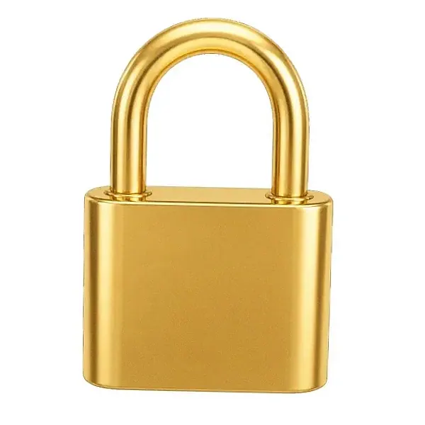 Orange padlock — Magic Red
