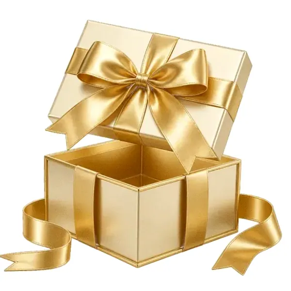 Open gift box — Magic Red