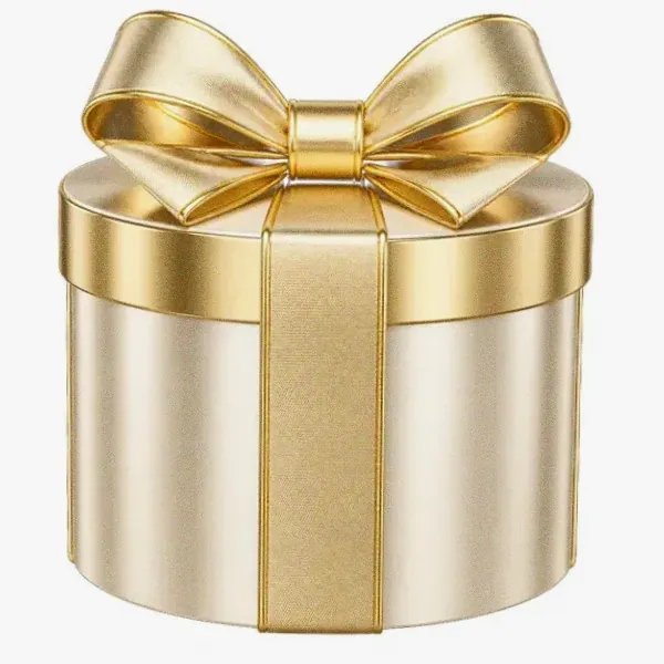 Round gift box — Magic Red