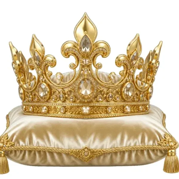 Jeweled royal crown — Magic Red