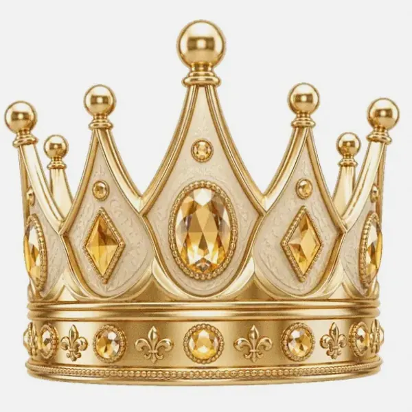 Gold crown — Magic Red