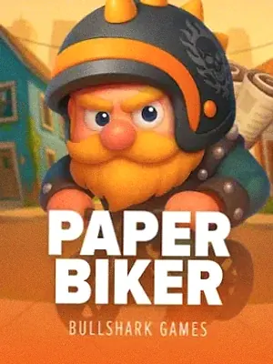Paper Biker at Magic Red