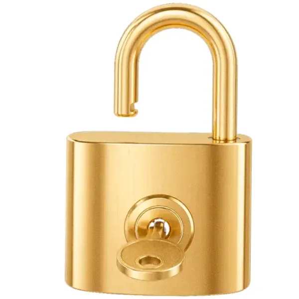 Open padlock — Magic Red
