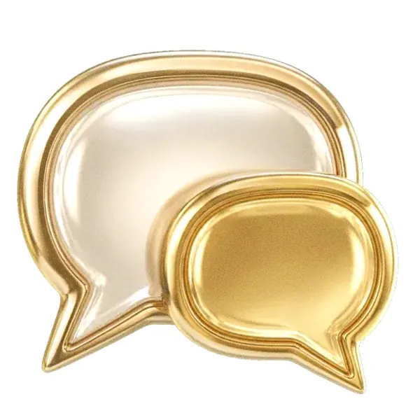 Chat bubbles — Magic Red