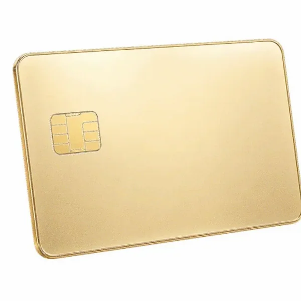 Metal bank card — Magic Red