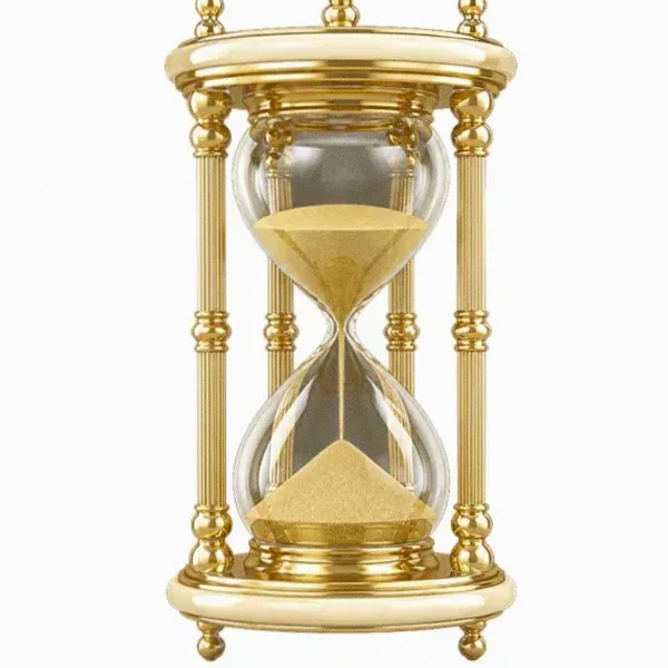 Ornate hourglass — Magic Red